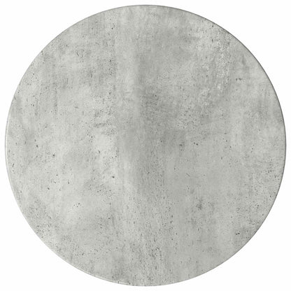 Side Cabinet 2 pcs Concrete Grey Ø40 x 50 cm Engineered Wood