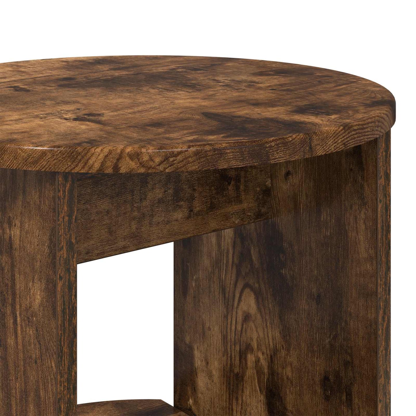 Side Cabinet Smoked Oak 40 x 40 x 75 cm Engineered Wood