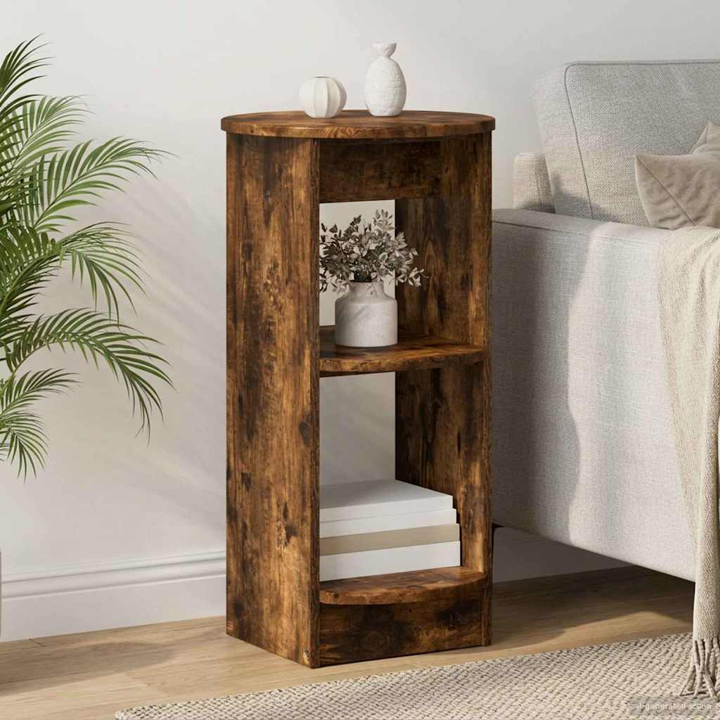 Side Cabinet Smoked Oak 40 x 40 x 75 cm Engineered Wood