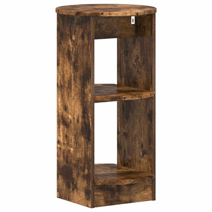 Side Cabinet Smoked Oak 40 x 40 x 75 cm Engineered Wood