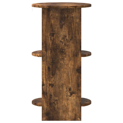 Side Cabinet Smoked Oak 40 x 40 x 75 cm Engineered Wood