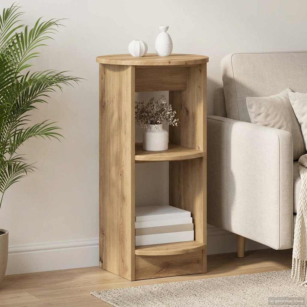Side Cabinet Artisan Oak 40 x 40 x 75 cm Engineered Wood