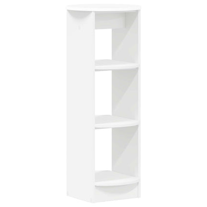 Side Cabinet White 40 x 40 x 100 cm Engineered Wood