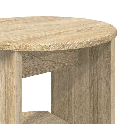 Side Cabinet Sonoma Oak 40 x 40 x 100 cm Engineered Wood