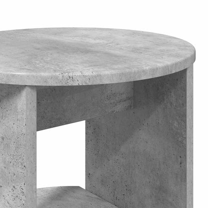 Side Cabinet Concrete Grey 40 x 40 x 100 cm Engineered Wood