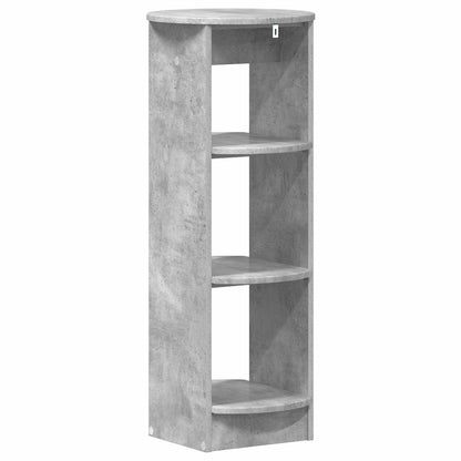 Side Cabinet Concrete Grey 40 x 40 x 100 cm Engineered Wood