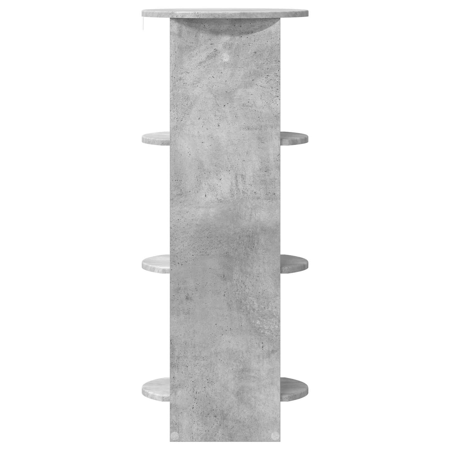 Side Cabinet Concrete Grey 40 x 40 x 100 cm Engineered Wood
