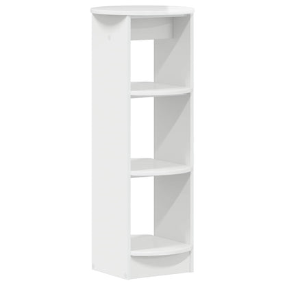 Side Cabinet High Gloss White 40 x 40 x 100 cm Engineered Wood