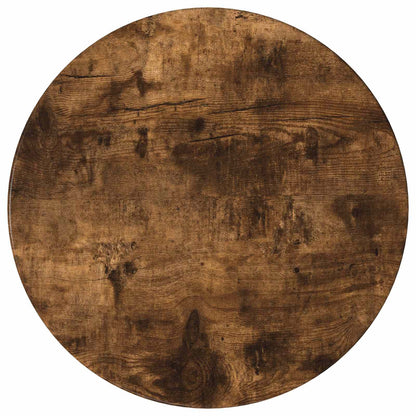 Side Cabinet Smoked Oak 40 x 40 x 100 cm Engineered Wood