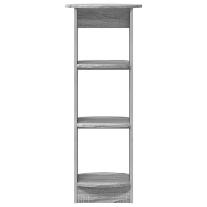 Side Cabinet Grey Sonoma 40 x 40 x 100 cm Engineered Wood