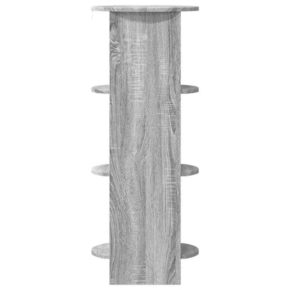 Side Cabinet Grey Sonoma 40 x 40 x 100 cm Engineered Wood