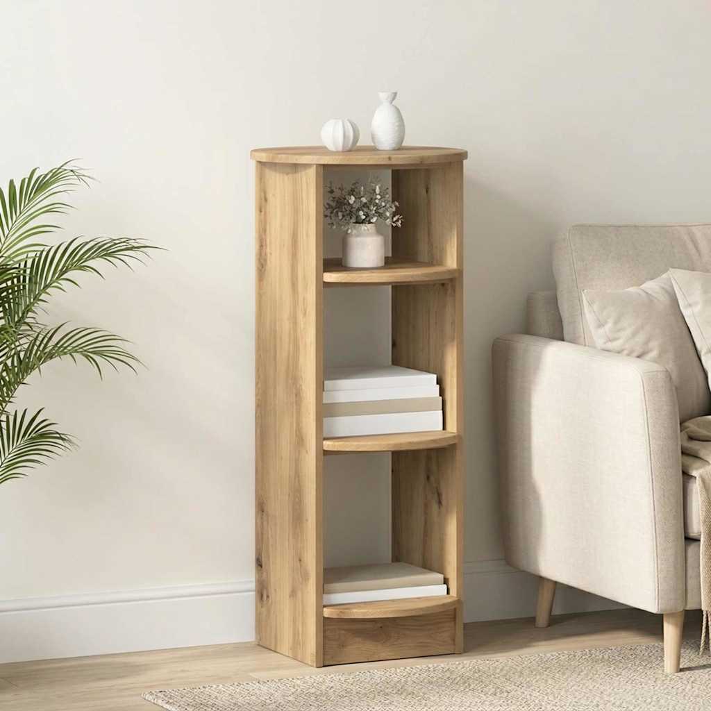 Side Cabinet Artisan Oak 40 x 40 x 100 cm Engineered Wood