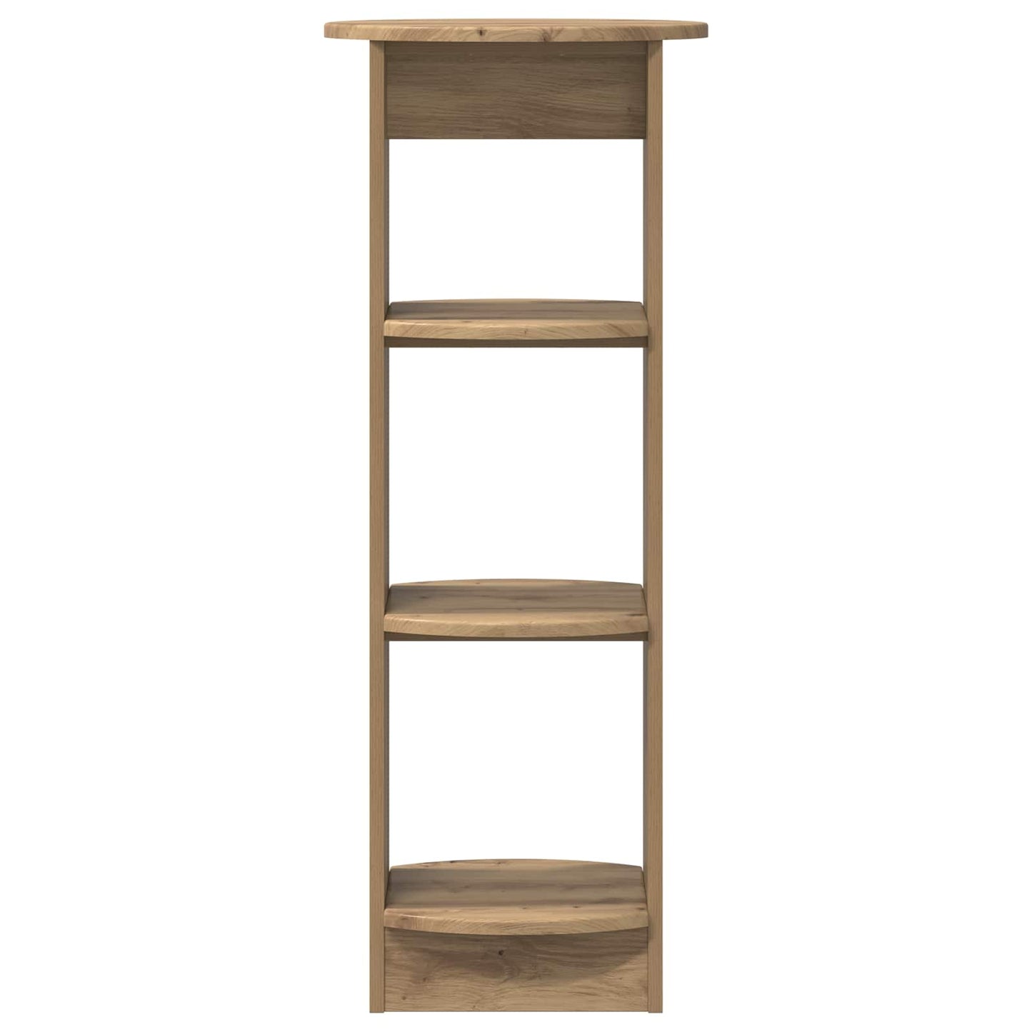 Side Cabinet Artisan Oak 40 x 40 x 100 cm Engineered Wood