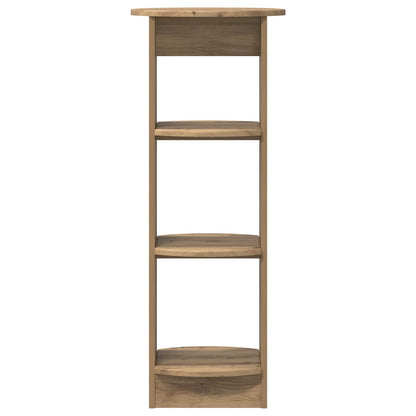 Side Cabinet Artisan Oak 40 x 40 x 100 cm Engineered Wood