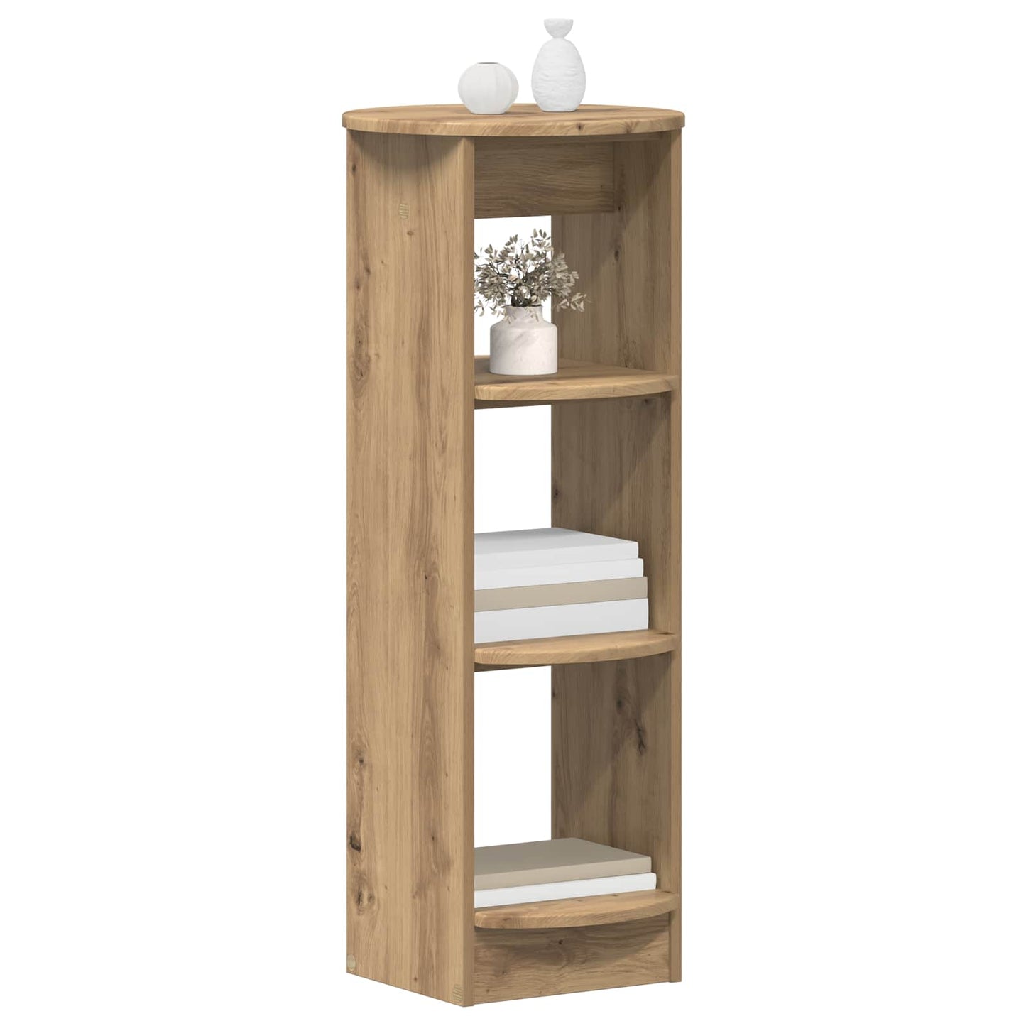 Side Cabinet Artisan Oak 40 x 40 x 100 cm Engineered Wood