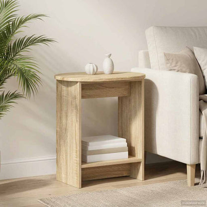 Side Table Sonoma Oak 50 x 39,5 x 55 cm Engineered Wood