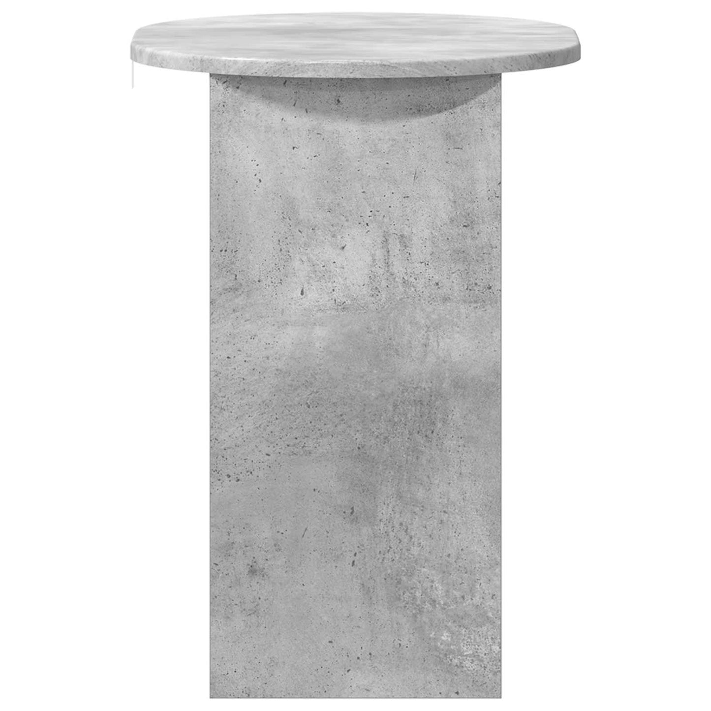 Side Table Concrete Grey 50 x 39,5 x 55 cm Engineered Wood