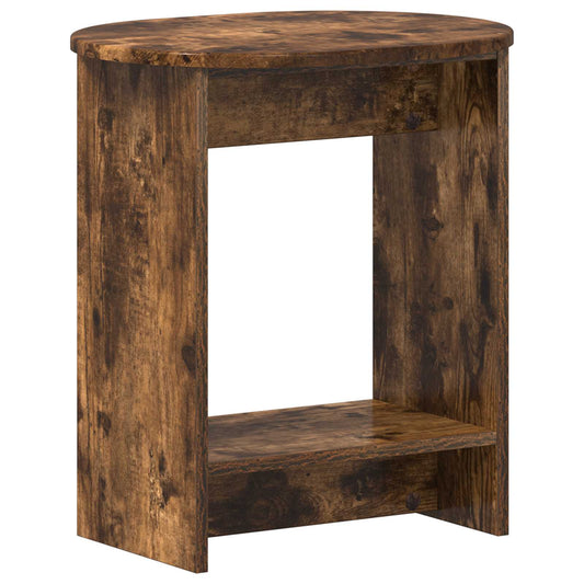 Side Table Smoked Oak 50 x 39,5 x 55 cm Engineered Wood