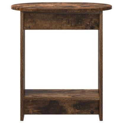Side Table Smoked Oak 50 x 39,5 x 55 cm Engineered Wood