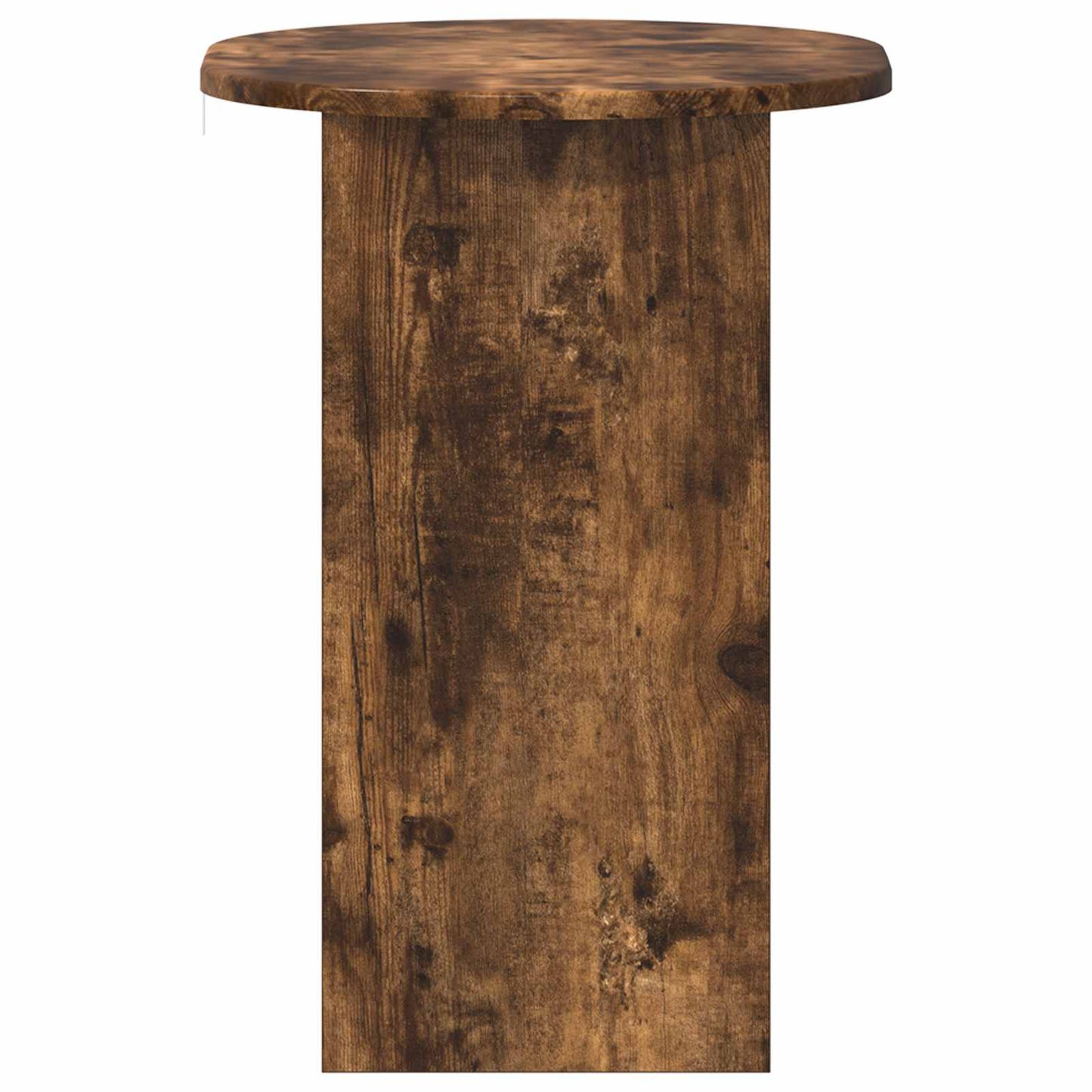 Side Table Smoked Oak 50 x 39,5 x 55 cm Engineered Wood