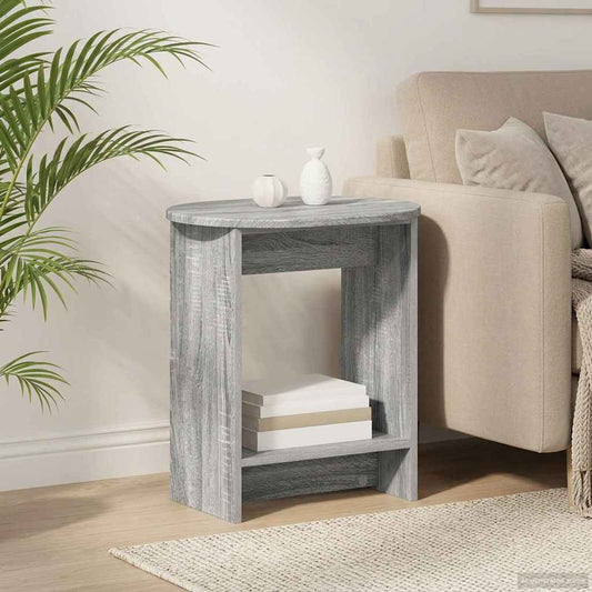 Side Table Grey Sonoma 50 x 39,5 x 55 cm Engineered Wood