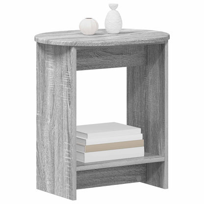 Side Table Grey Sonoma 50 x 39,5 x 55 cm Engineered Wood