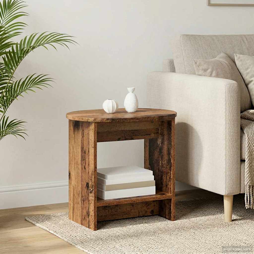 Side Table Old Wood 50 x 39,5 x 55 cm Engineered Wood