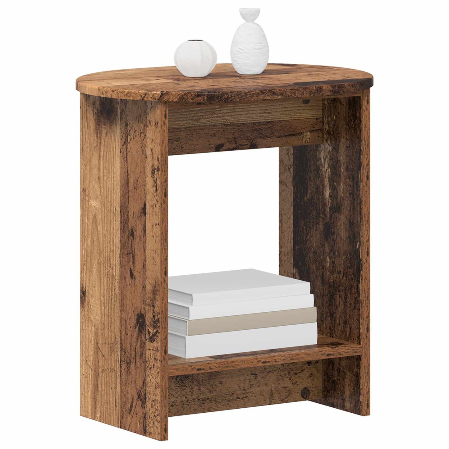 Side Table Old Wood 50 x 39,5 x 55 cm Engineered Wood