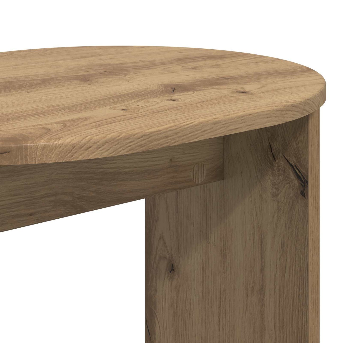 Side Table Artisan Oak 50 x 39,5 x 55 cm Engineered Wood