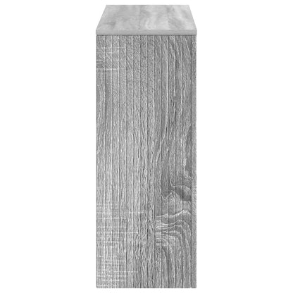 Console Table Grey Sonoma 101 x 29 x 74 cm Engineered Wood