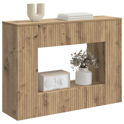 Console Table Artisan Oak 101 x 29 x 74 cm Engineered Wood