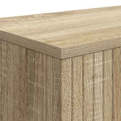 Console Table Sonoma Oak 155 x 29 x 74 cm Engineered Wood