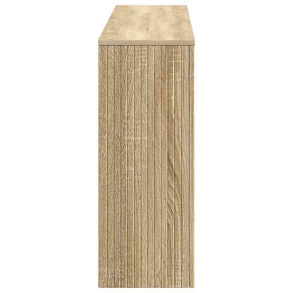 Console Table Sonoma Oak 155 x 29 x 74 cm Engineered Wood