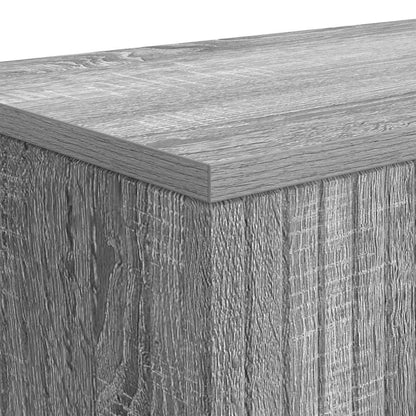 Console Table Grey Sonoma 155 x 29 x 74 cm Engineered Wood