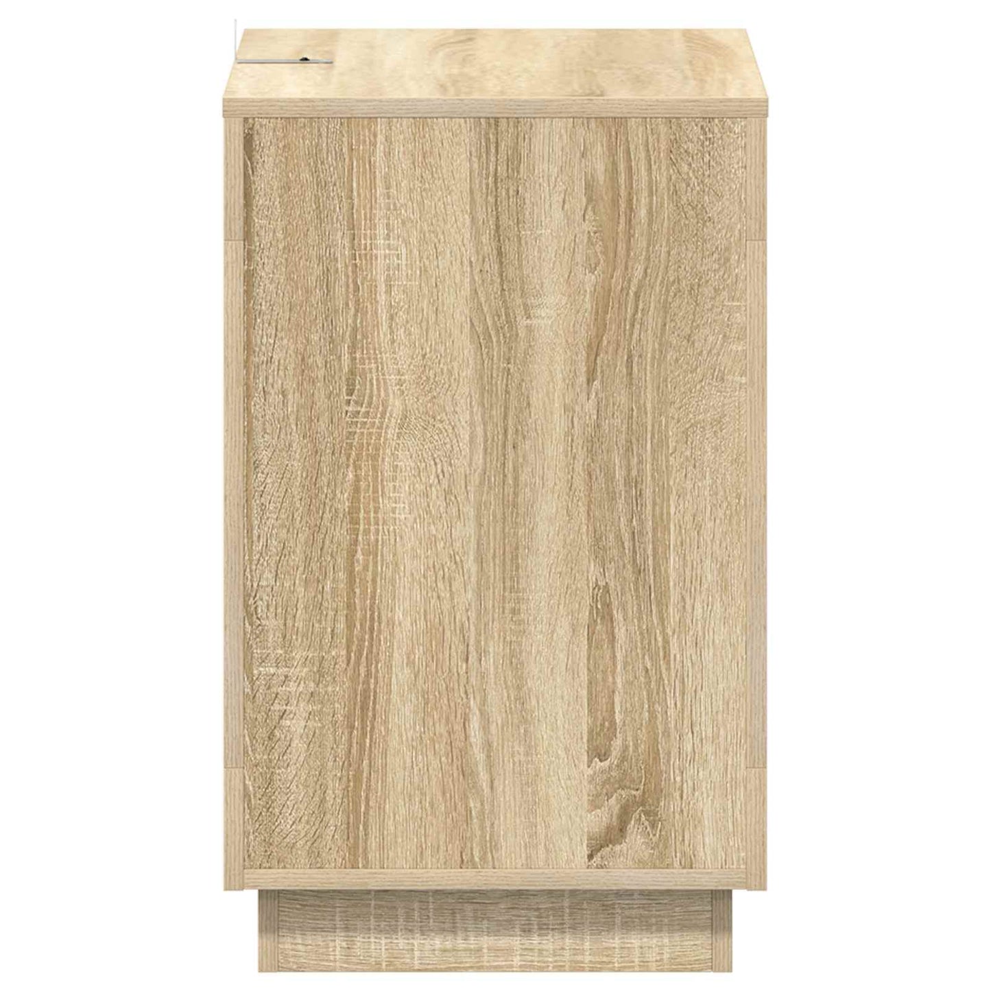 Side Table Sonoma Oak 60 x 40 x 65 cm Engineered Wood