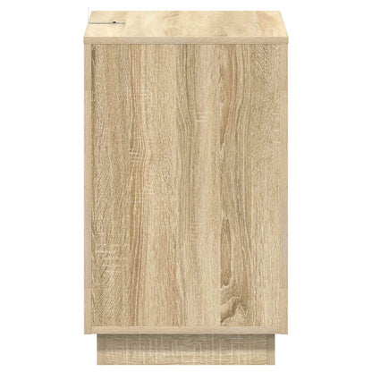 Side Table Sonoma Oak 60 x 40 x 65 cm Engineered Wood