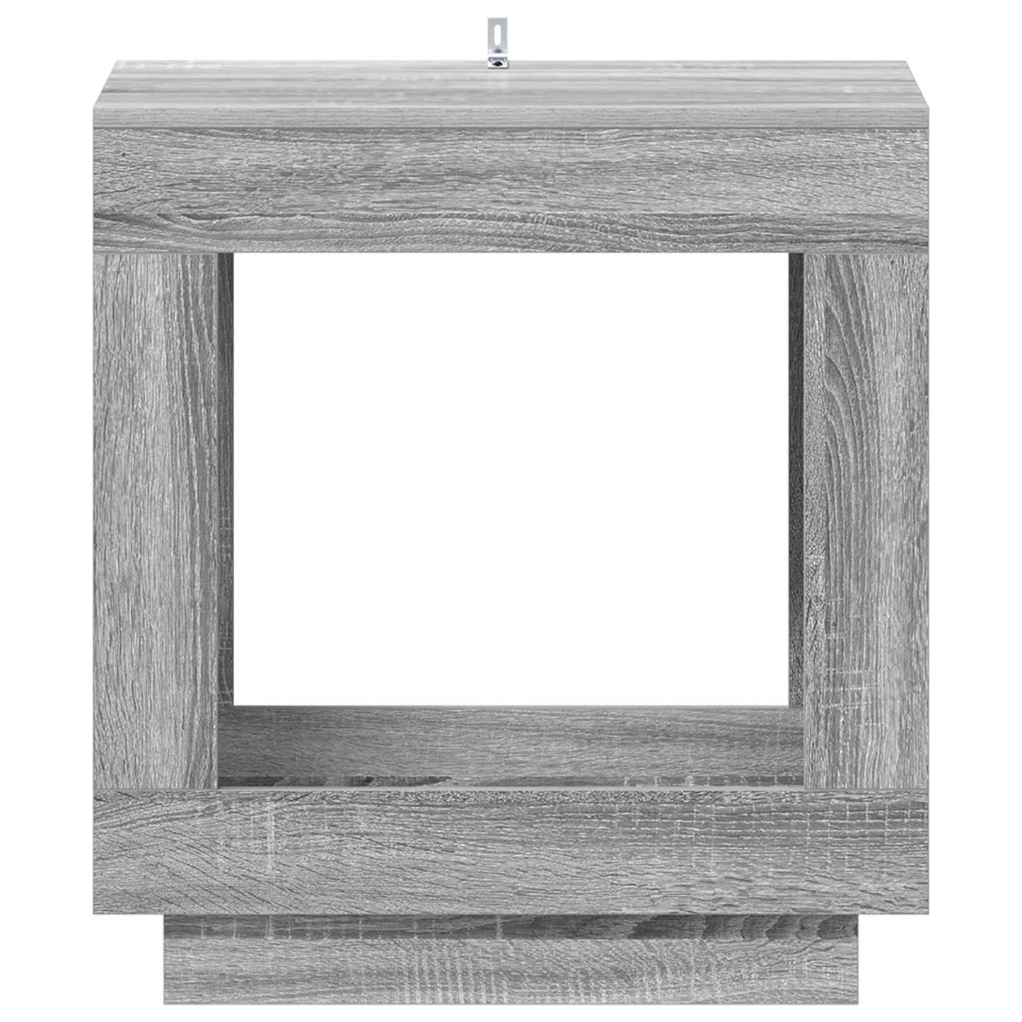 Side Table Grey Sonoma 60 x 40 x 65 cm Engineered Wood