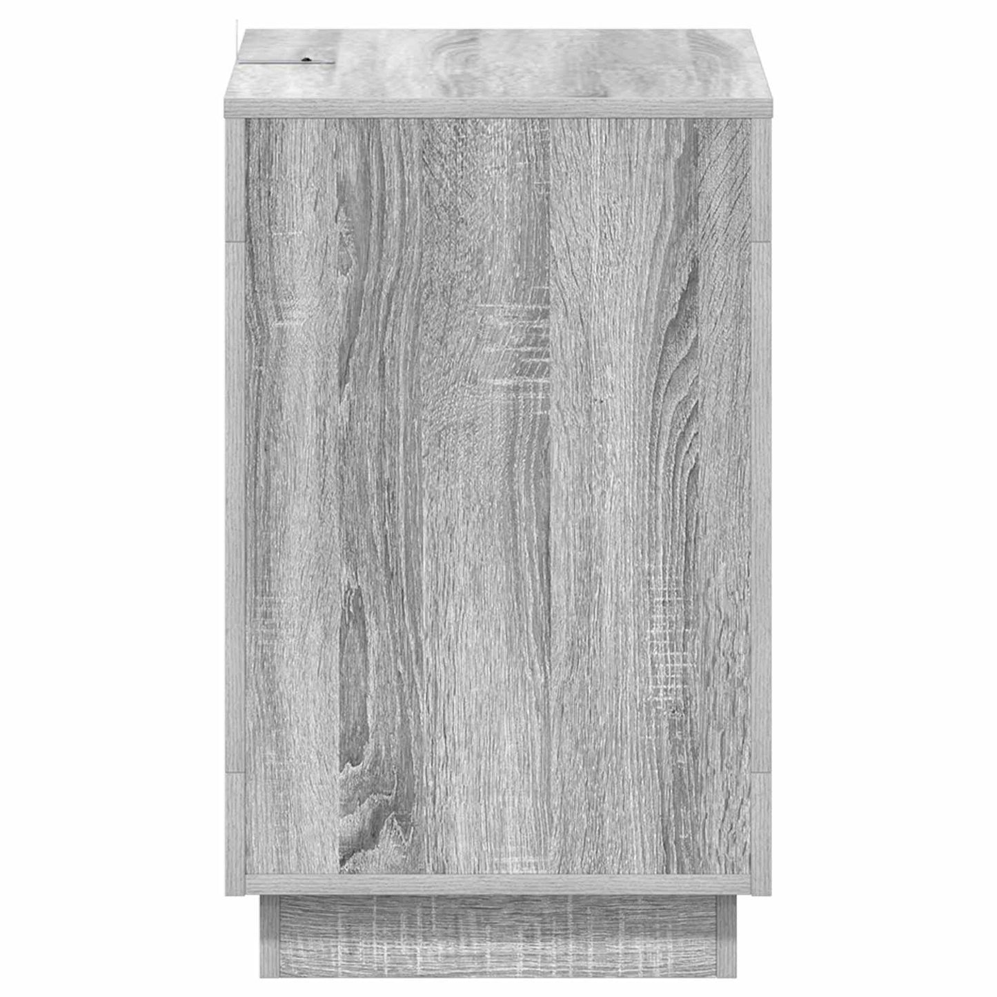 Side Table Grey Sonoma 60 x 40 x 65 cm Engineered Wood