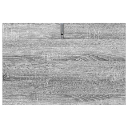 Side Table Grey Sonoma 60 x 40 x 65 cm Engineered Wood