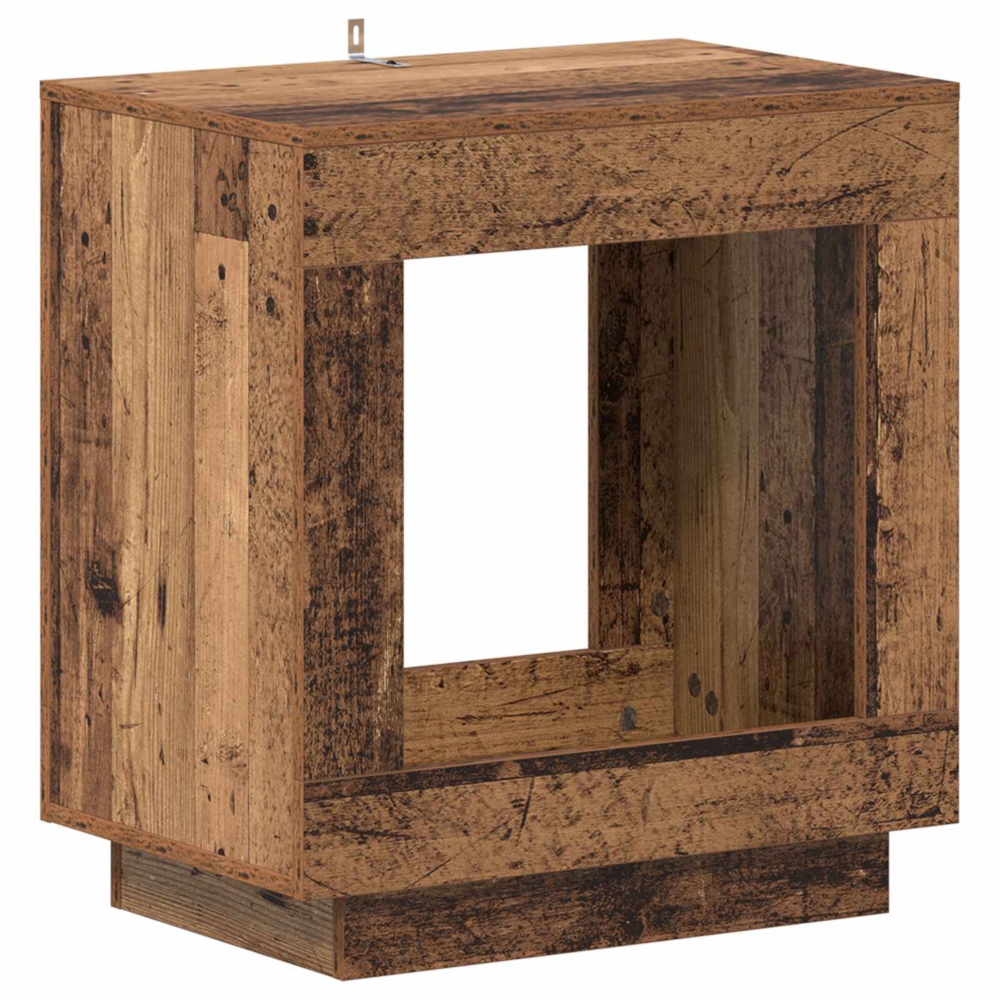Side Table Old Wood 60 x 40 x 65 cm Engineered Wood