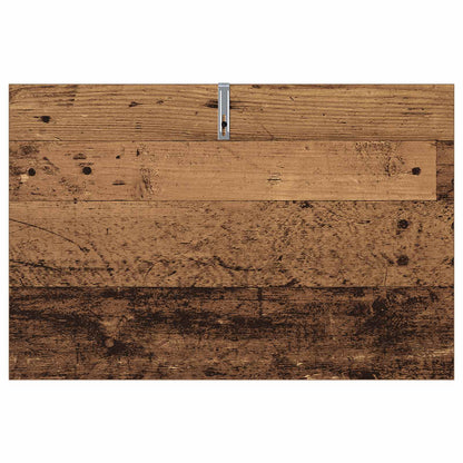 Side Table Old Wood 60 x 40 x 65 cm Engineered Wood