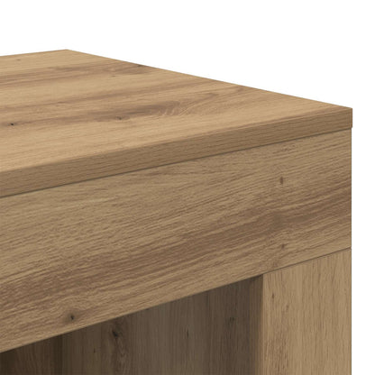 Side Table Artisan Oak 60 x 40 x 65 cm Engineered Wood