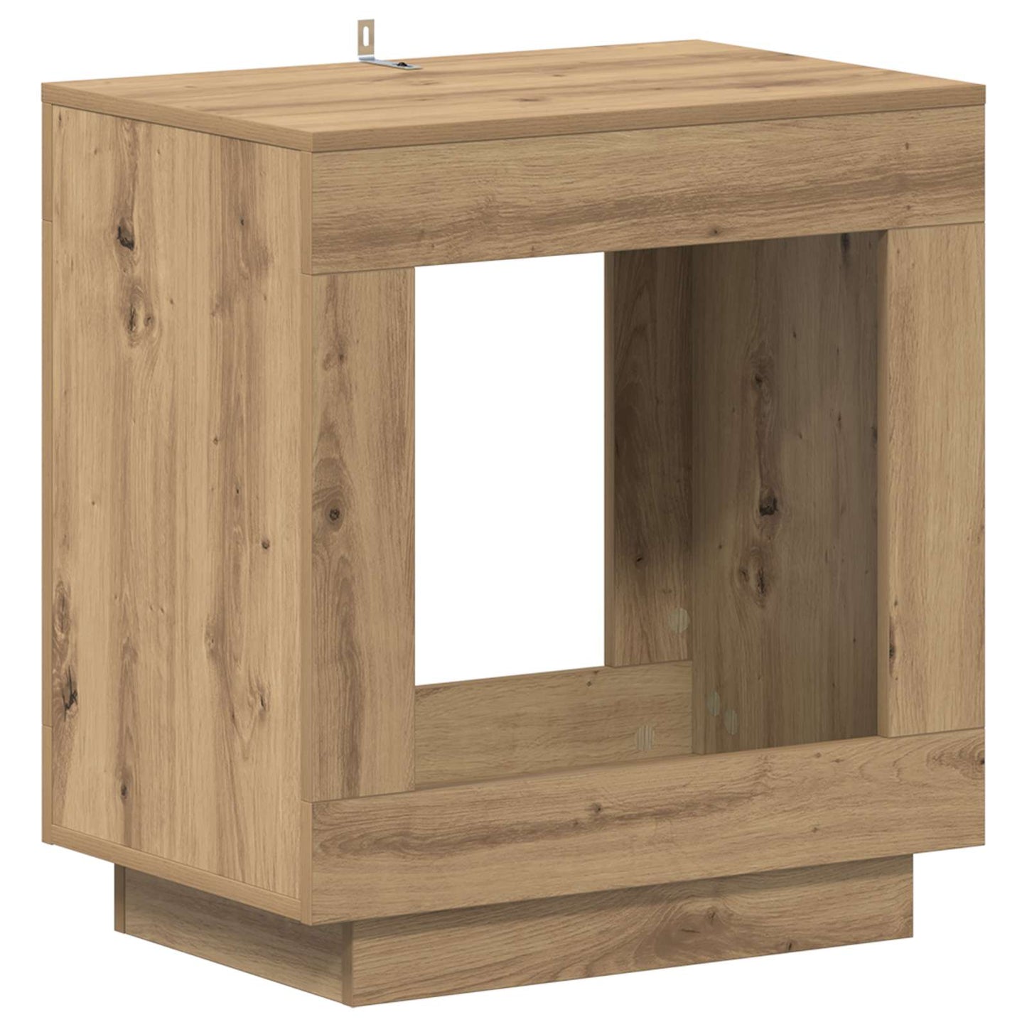 Side Table Artisan Oak 60 x 40 x 65 cm Engineered Wood