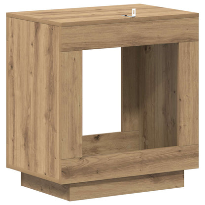 Side Table Artisan Oak 60 x 40 x 65 cm Engineered Wood