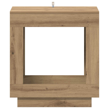 Side Table Artisan Oak 60 x 40 x 65 cm Engineered Wood