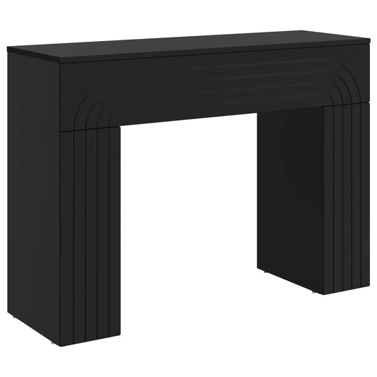 Coffee Table Black 102 x 35 x 75 cm Engineered Wood