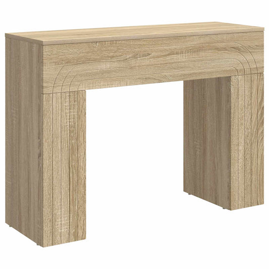 Coffee Table Sonoma Oak 102 x 35 x 75 cm Engineered Wood