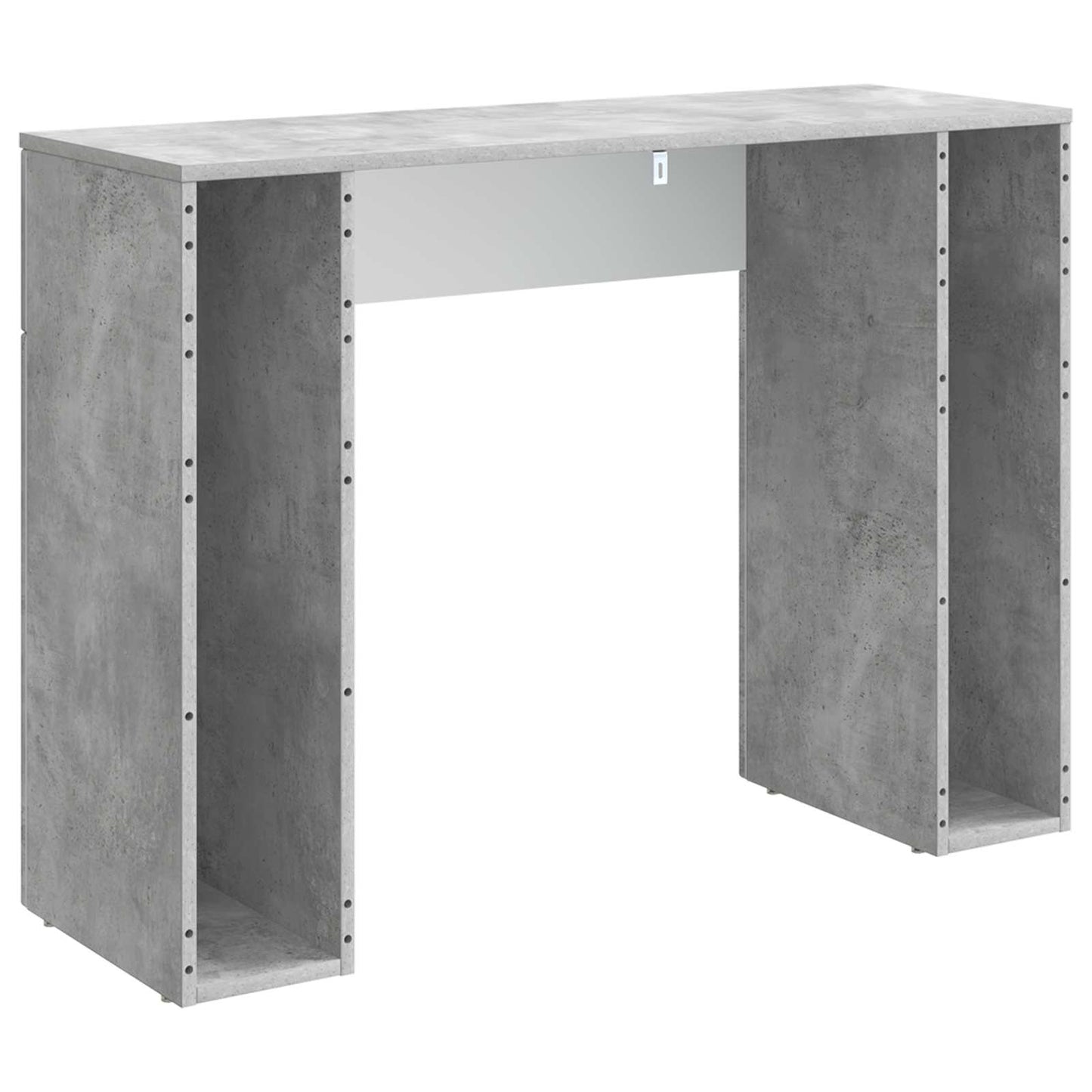 Coffee Table Concrete Grey 102 x 35 x 75 cm Engineered Wood