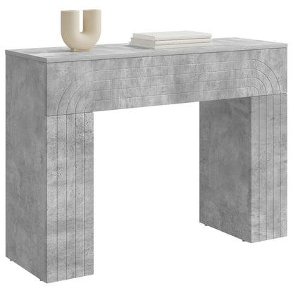 Coffee Table Concrete Grey 102 x 35 x 75 cm Engineered Wood