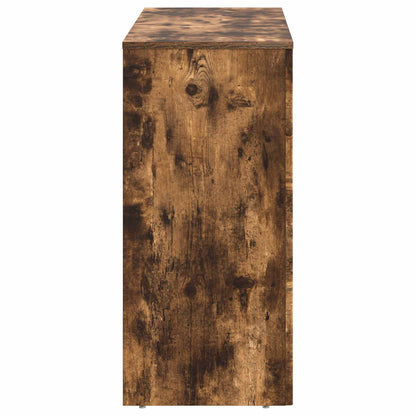 Coffee Table Smoked Oak 102 x 35 x 75 cm Engineered Wood
